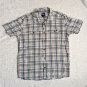 Patagonia | Shirts | Patagonia Mens Short Sleeved Button Down Shirt ...